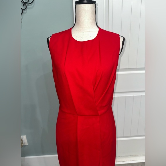 Lafayette 148 New York Jude pleated shift dress size 8 - Picture 7 of 12